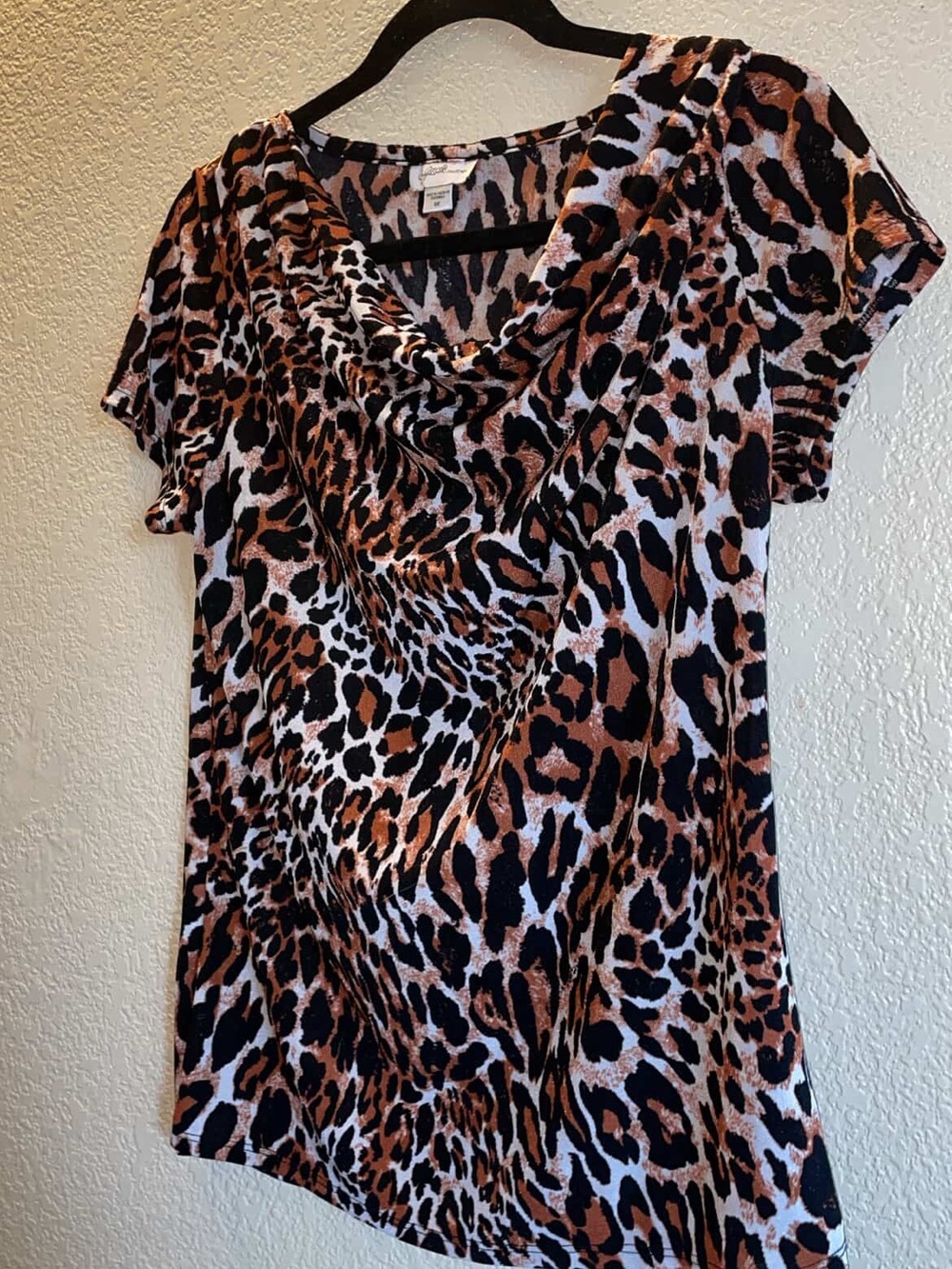 Jaclyn Smith collection cowl neck blouse